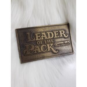 Cooper Power Hand Tools Craftsman Contractor Industrial Vintage Belt‎ Buckle